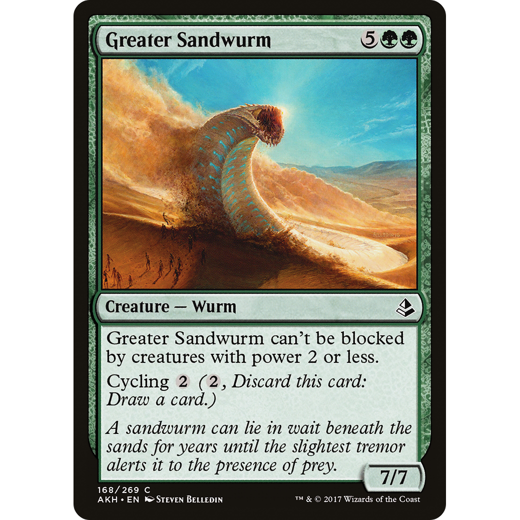 Greater Sandwurm (AKH-168) - Amonkhet