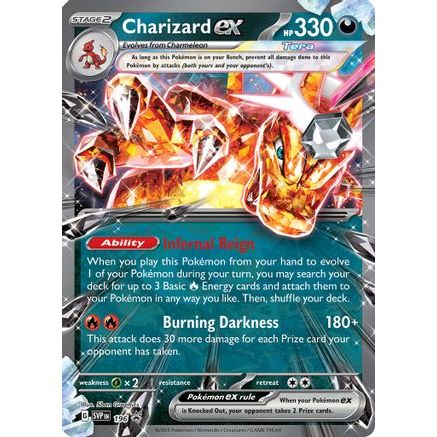 Charizard ex -196 196 - SV Scarlet & Violet Promo Cards Holofoil