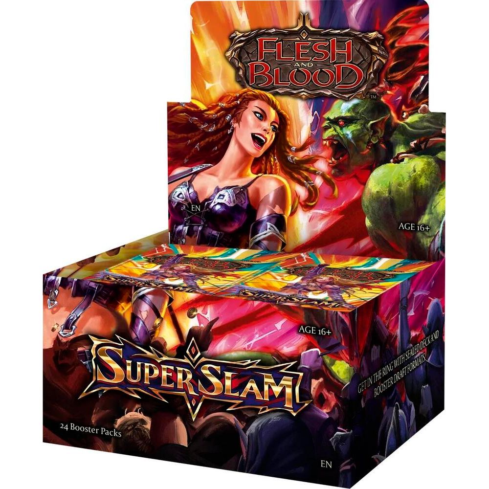 Flesh and Blood: Super Slam Booster Box (Pre-Order Expected Release: 09/26/2025)