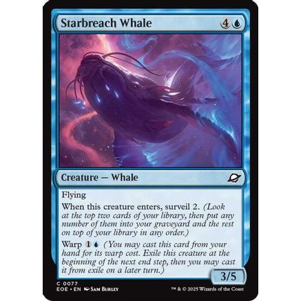 Starbreach Whale (EOE-077) - Edge of Eternities Foil