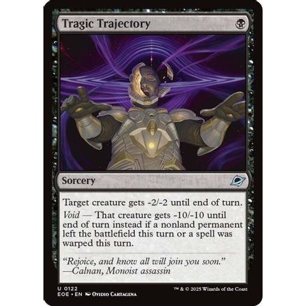 Tragic Trajectory (EOE-122) - Edge of Eternities Foil