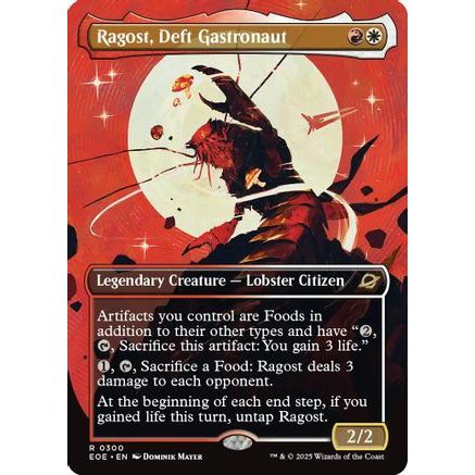 Ragost, Deft Gastronaut (Borderless) (EOE-300) - Edge of Eternities