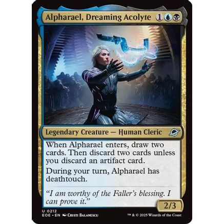Alpharael, Dreaming Acolyte (EOE-212) - Edge of Eternities Foil
