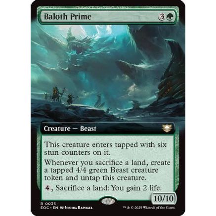 Baloth Prime (Extended Art) (EOC-033) - Commander: Edge of Eternities