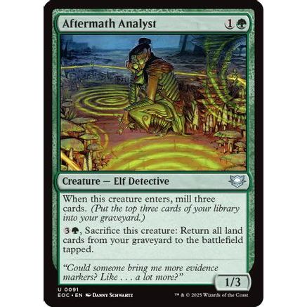 Aftermath Analyst (EOC-091) - Commander: Edge of Eternities