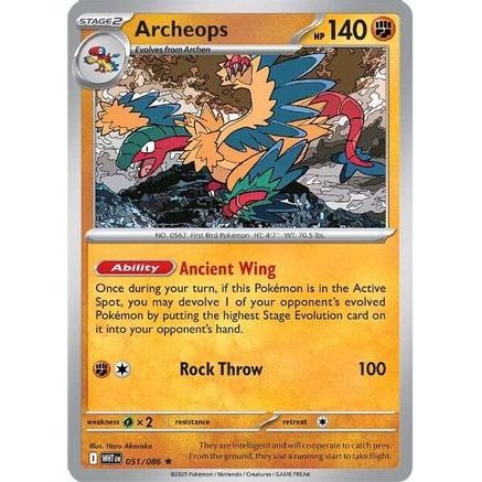 Archeops 51 - SV White Flare Reverse Holofoil