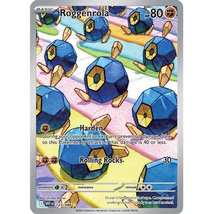 Roggenrola - 127/086 127 - SV White Flare Holofoil