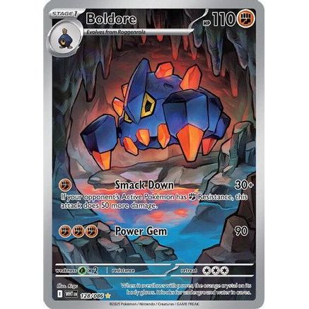 Boldore - 128/086 128 - SV White Flare Holofoil