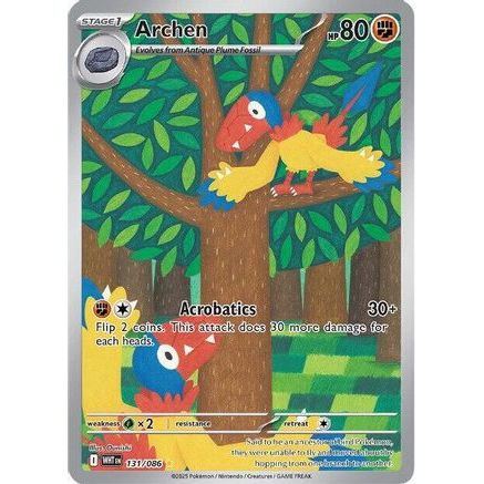 Archen - 131/086 131 - SV White Flare Holofoil