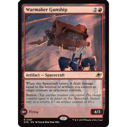 Warmaker Gunship (EOE-167) - Edge of Eternities Foil