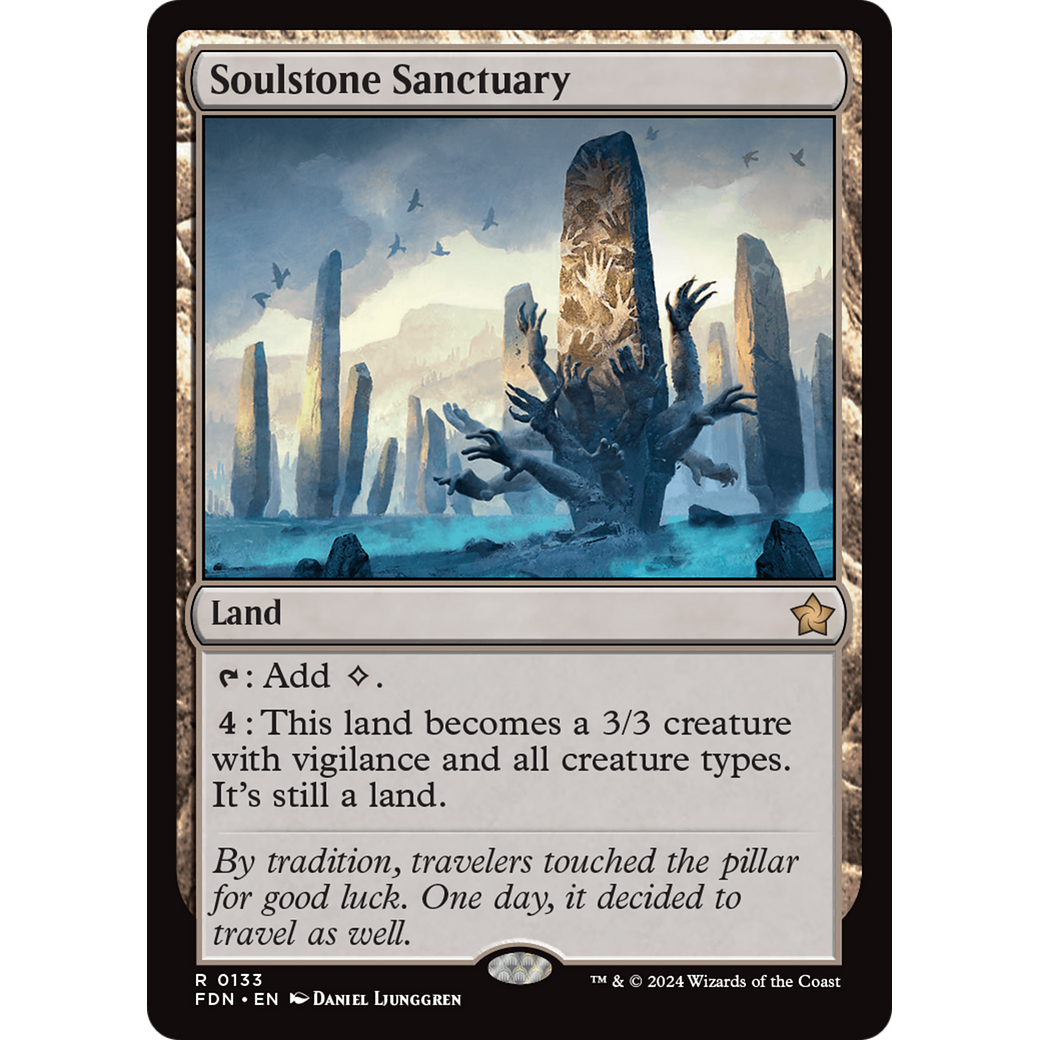 Soulstone Sanctuary (FDN-133) - Foundations Foil
