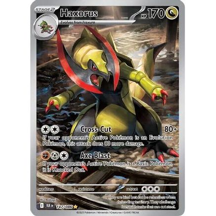 Haxorus - 147/086 147 - SV Black Bolt Holofoil