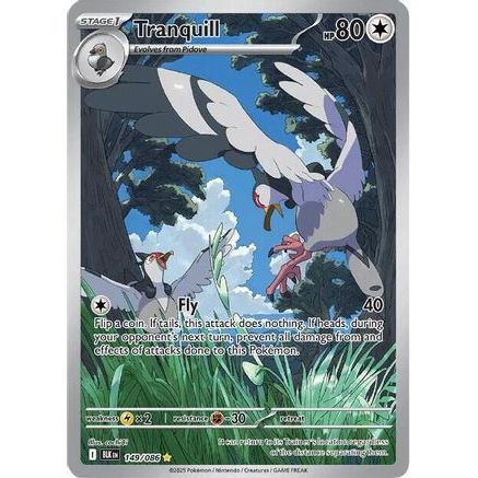 Tranquill - 149/086 149 - SV Black Bolt Holofoil
