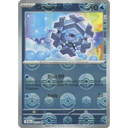 Cryogonal (Poke Ball Pattern) 27 - SV Black Bolt Holofoil