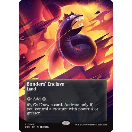 Bonders' Enclave (0049) (Borderless) (EOS-049) - Edge of Eternities: Stellar Sights
