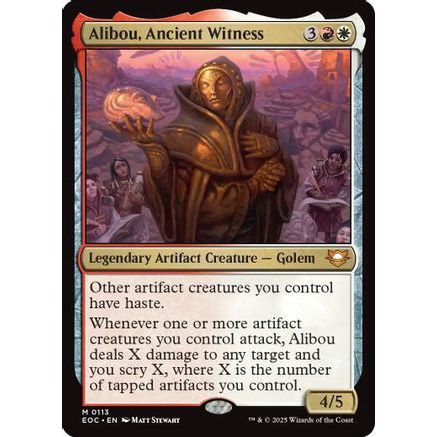 Alibou, Ancient Witness (EOC-113) - Commander: Edge of Eternities