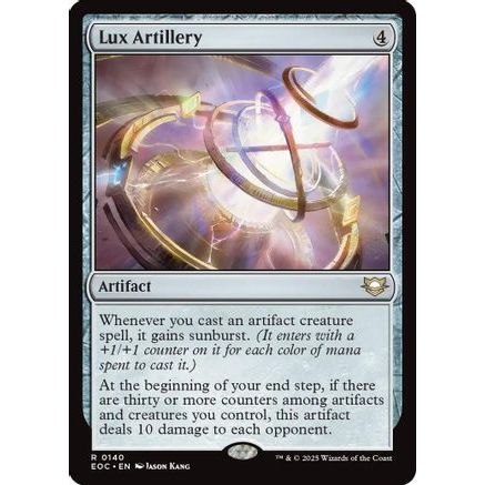 Lux Artillery (EOC-140) - Commander: Edge of Eternities