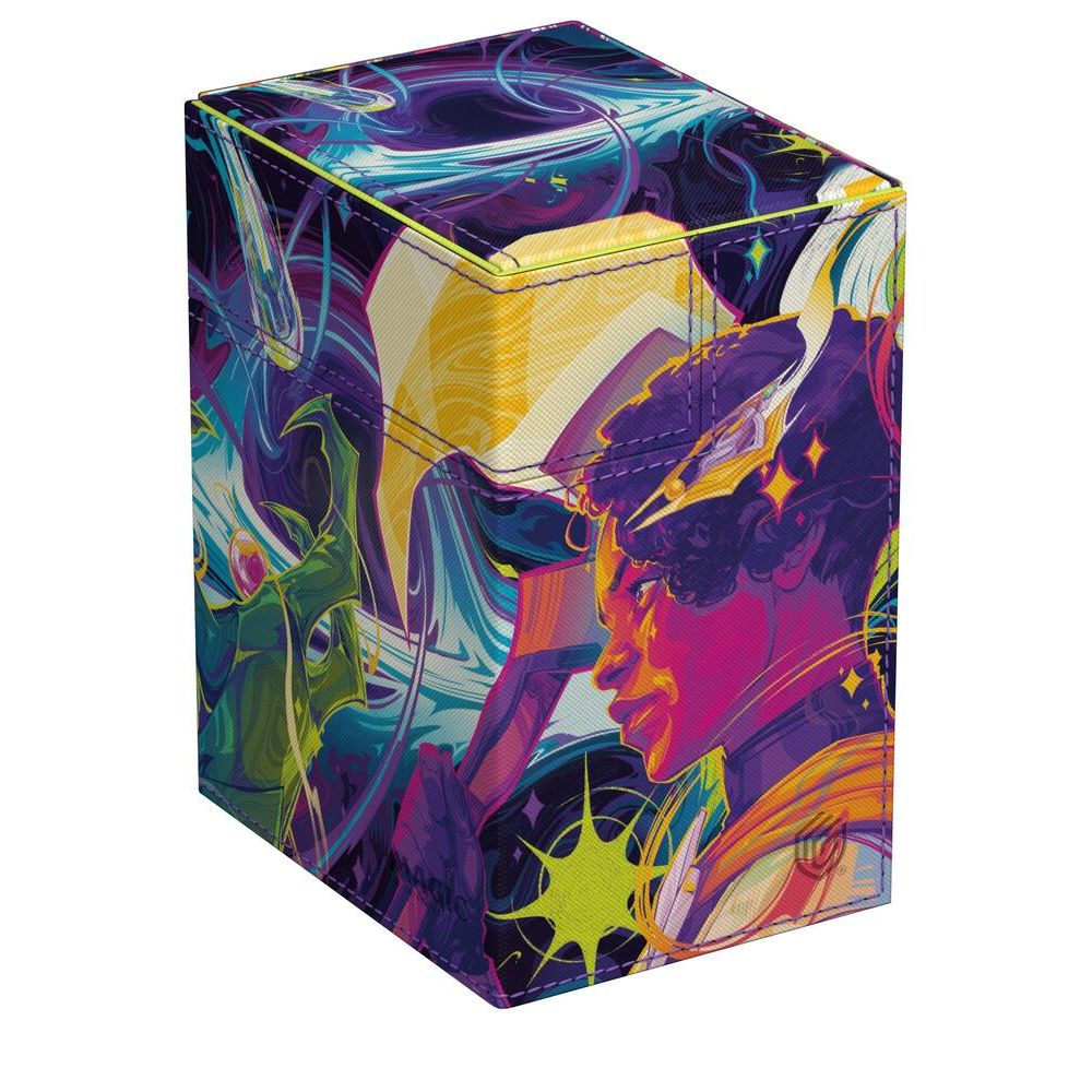 Ultimate Guard Flip'n'Tray 133+ Xenoskin Magic: The Gathering "Edge of Eternities" Haliya & Tezzeret