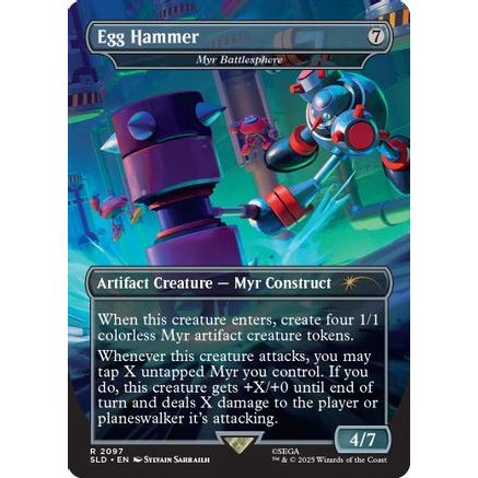 Egg Hammer - Myr Battlesphere (SLD-2097) - Secret Lair Drop Series