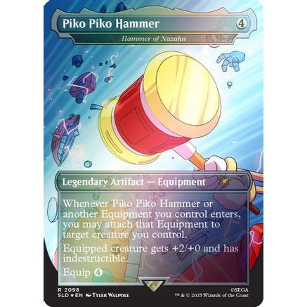 Piko Piko Hammer - Hammer of Nazahn (Rainbow Foil) (SLD-2098) - Secret Lair Drop Series Foil