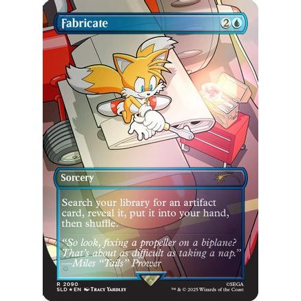 Fabricate (2090) (Rainbow Foil) (SLD-2090) - Secret Lair Drop Series Foil