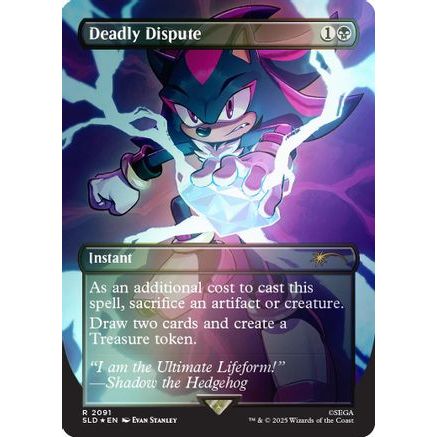 Deadly Dispute (2091) (Rainbow Foil) (SLD-2091) - Secret Lair Drop Series Foil