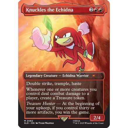 Knuckles the Echidna (SLD-2082) - Secret Lair Drop Series