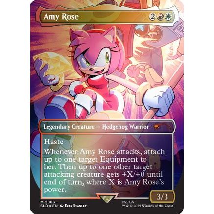 Amy Rose (Rainbow Foil) (SLD-2083) - Secret Lair Drop Series Foil