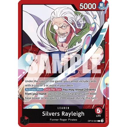 Silvers Rayleigh (OP12-001) - Legacy of the Master