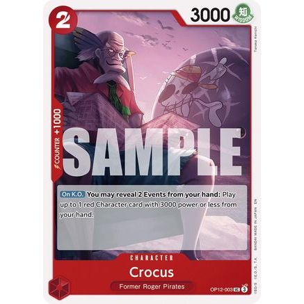 Crocus (OP12-003) - Legacy of the Master