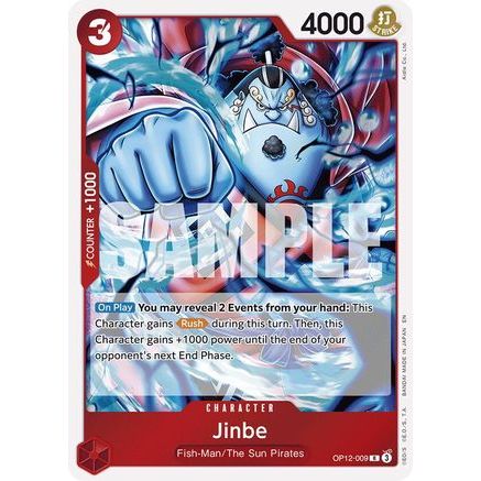 Jinbe (OP12-009) - Legacy of the Master Foil