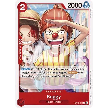 Buggy (012) (OP12-012) - Legacy of the Master