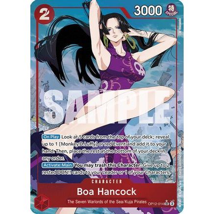 Boa Hancock (Alternate Art) (OP12-014) - Legacy of the Master Foil