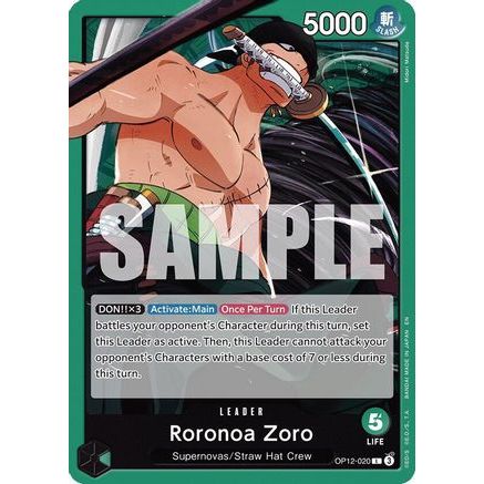 Roronoa Zoro (020) (OP12-020) - Legacy of the Master