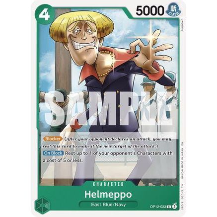 Helmeppo (OP12-033) - Legacy of the Master