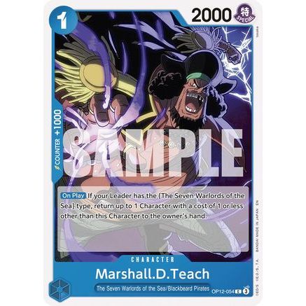 Marshall.D.Teach (OP12-054) - Legacy of the Master