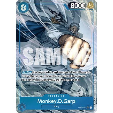 Monkey.D.Garp (Alternate Art) (OP12-056) - Legacy of the Master Foil