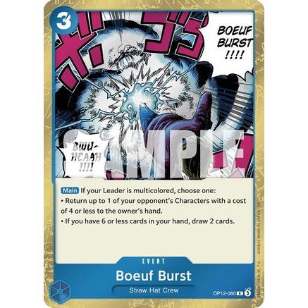 Boeuf Burst (OP12-060) - Legacy of the Master Foil