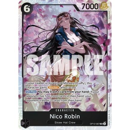 Nico Robin (OP12-087) - Legacy of the Master Foil