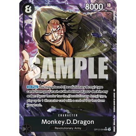 Monkey.D.Dragon (Alternate Art) (OP12-094) - Legacy of the Master Foil