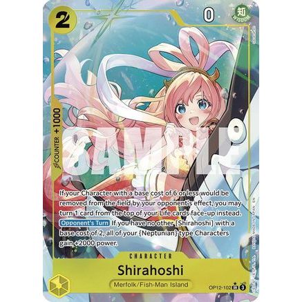 Shirahoshi (Alternate Art) (OP12-102) - Legacy of the Master Foil