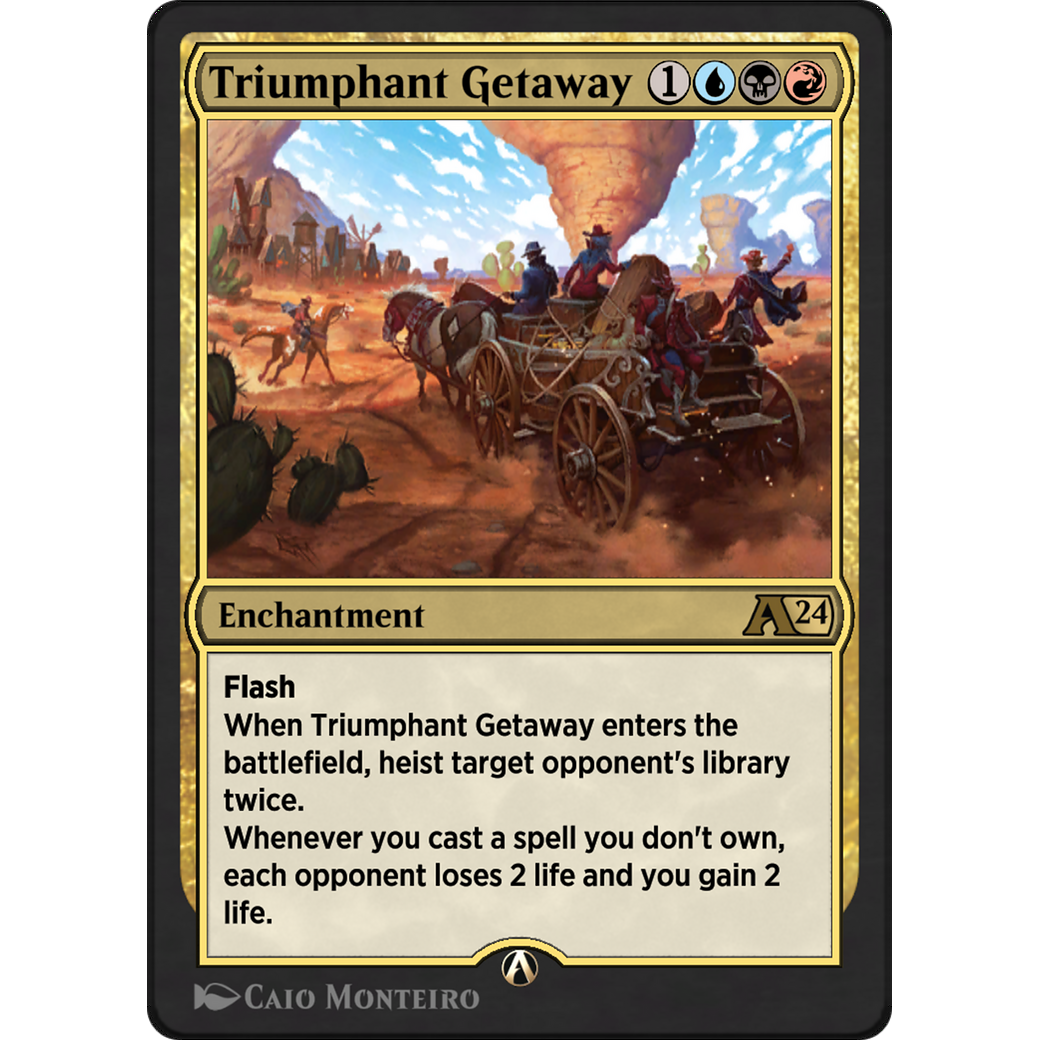 Triumphant Getaway (YOTJ-027) - Alchemy: Outlaws of Thunder Junction