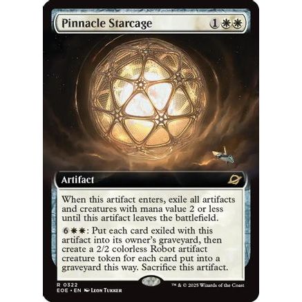Pinnacle Starcage (Extended Art) (EOE-322) - Edge of Eternities