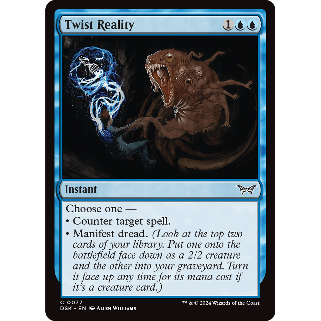 Twist Reality (DSK-077) - Duskmourn: House of Horror Foil