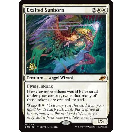 Exalted Sunborn (PRE-015) - Prerelease Cards Foil
