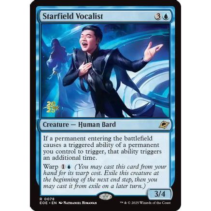 Starfield Vocalist (PRE-078) - Prerelease Cards Foil