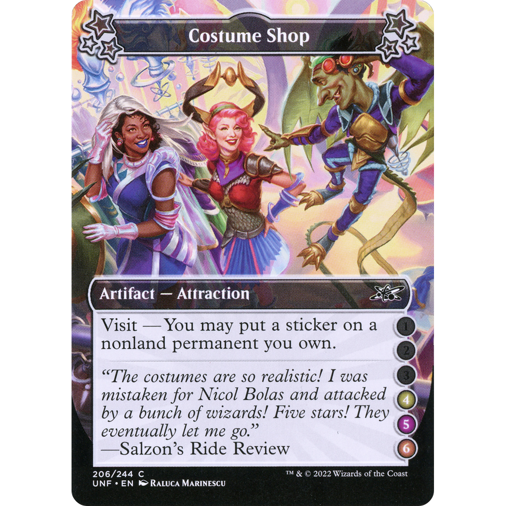 Costume Shop (4-5-6) (UNF-206) - Unfinity