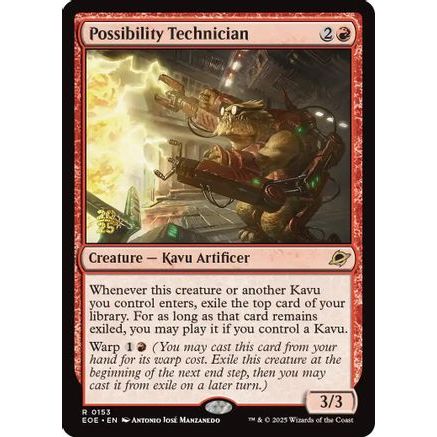 Possibility Technician (PRE-153) - Prerelease Cards Foil