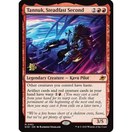 Tannuk, Steadfast Second (PRE-162) - Prerelease Cards Foil