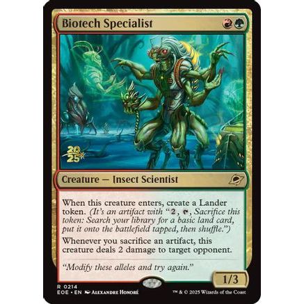 Biotech Specialist (PRE-214) - Prerelease Cards Foil
